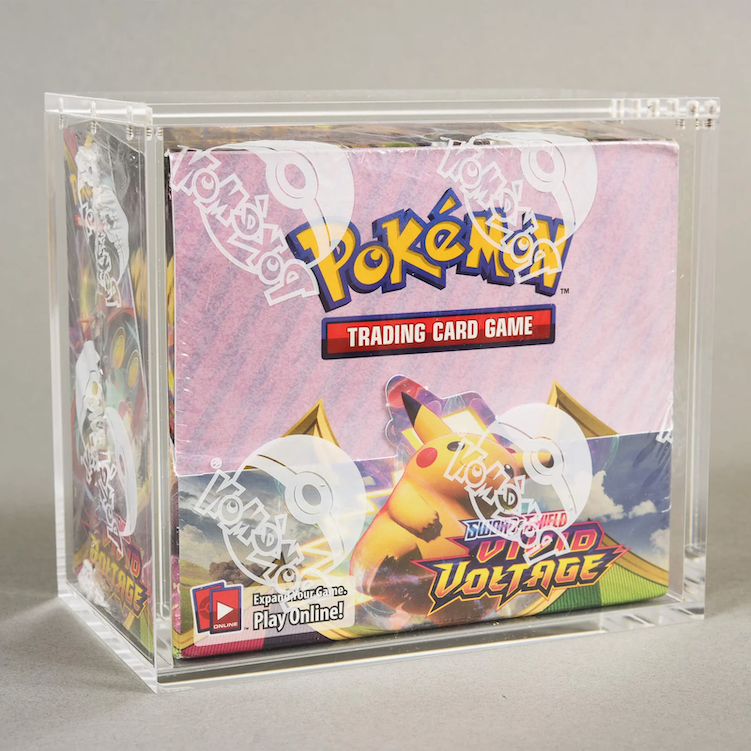 EVORETRO - Acrylique Magnetic Protector For Display 36 Pokemon 1pc