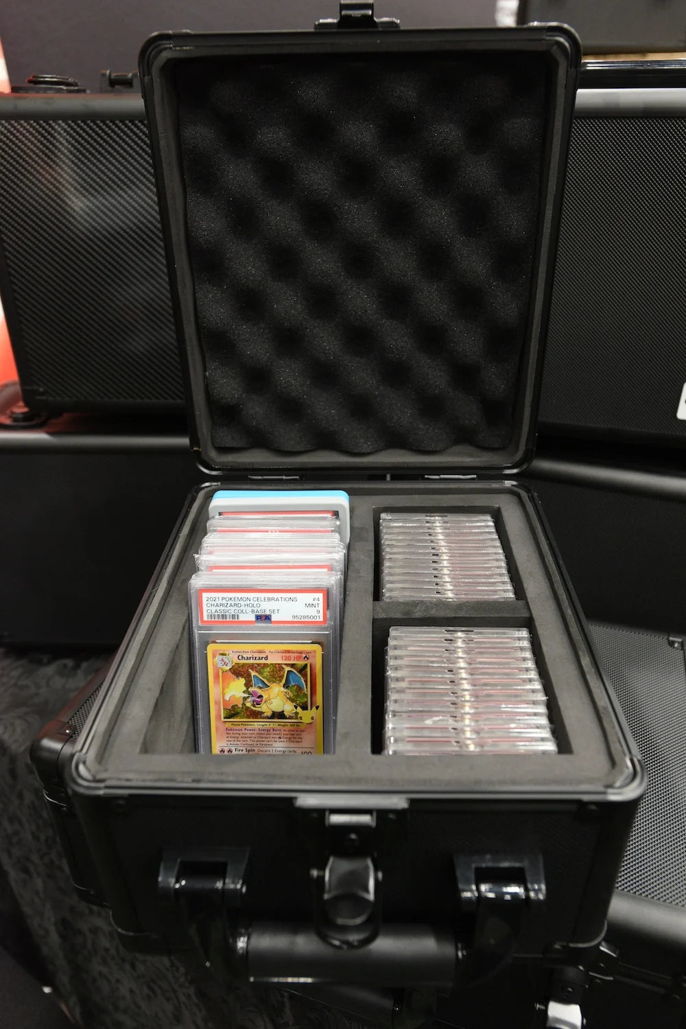 EVORETRO -  Graded Card Mini Storage Box Black