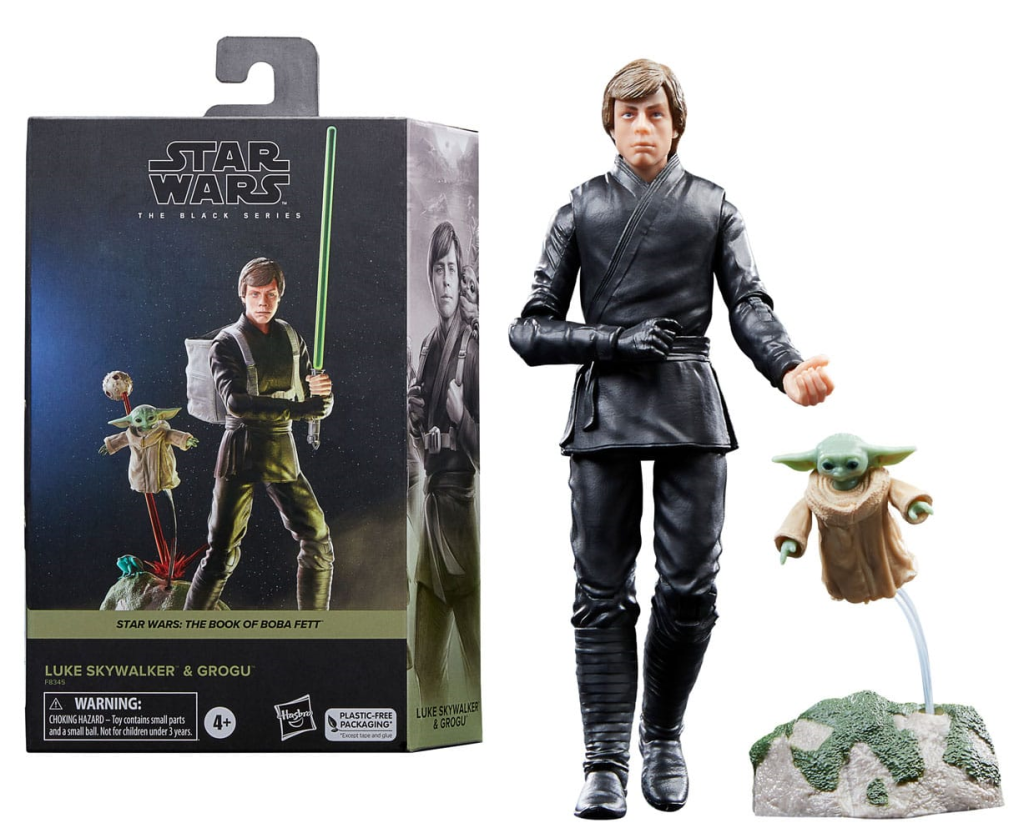 BOOK OF BOBA FETT - Luke Skywalker & Grogu -Fig. Black Series 15cm