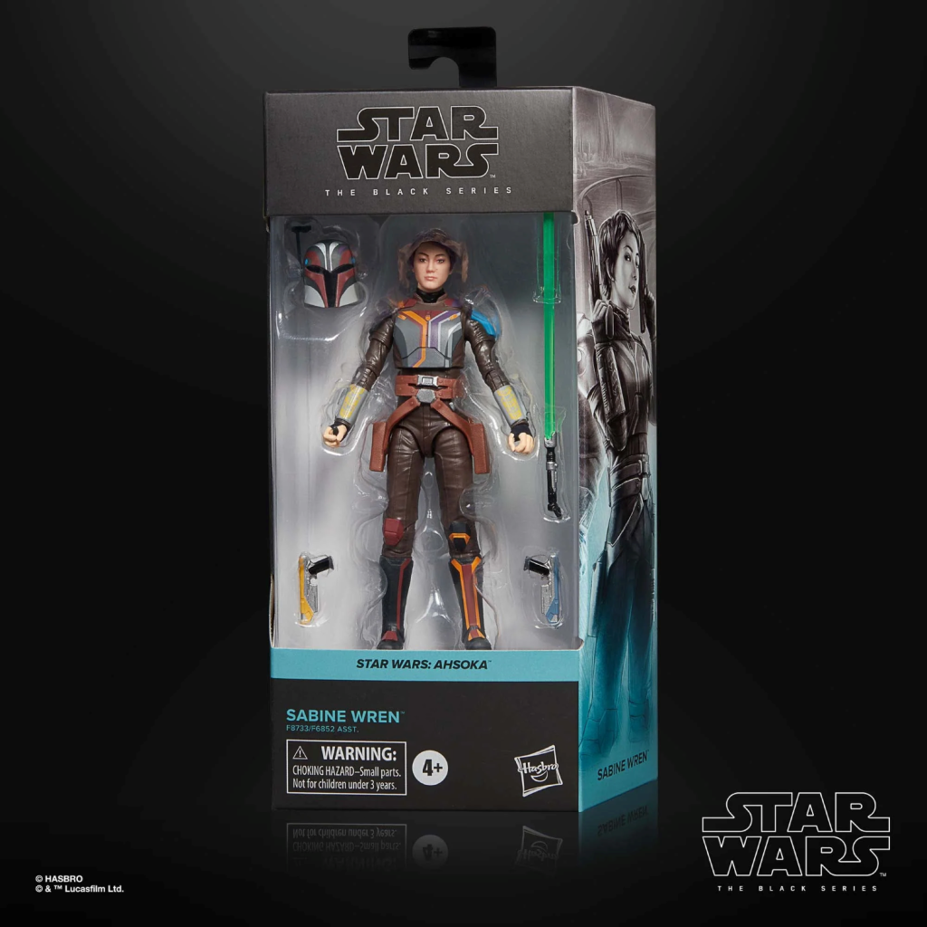 STAR WARS AHSOKA - Sabine Wren - Figure The Black Series 15cm