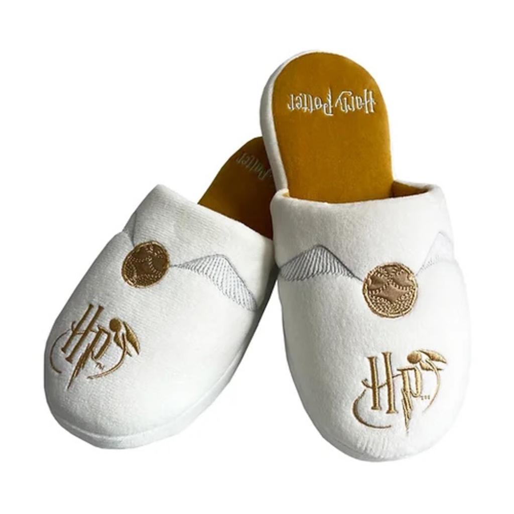 HARRY POTTER - Ladies Mule Slippers - Golden Snitch UK 5-7