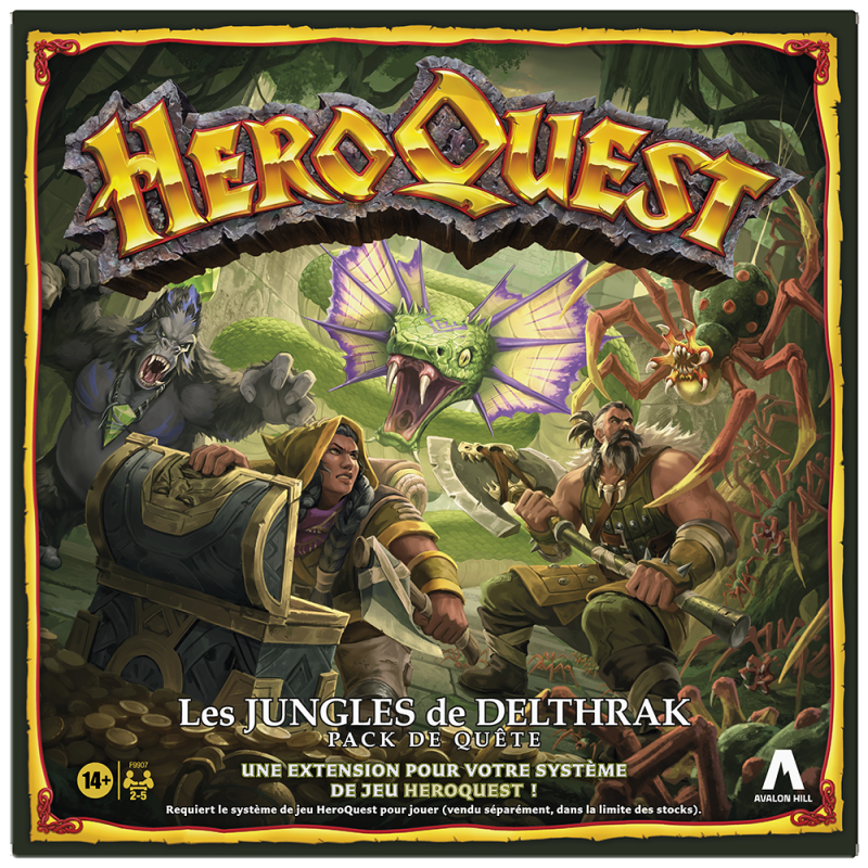 HEROQUEST - Extension : Jungles of Delthrak (French Version)