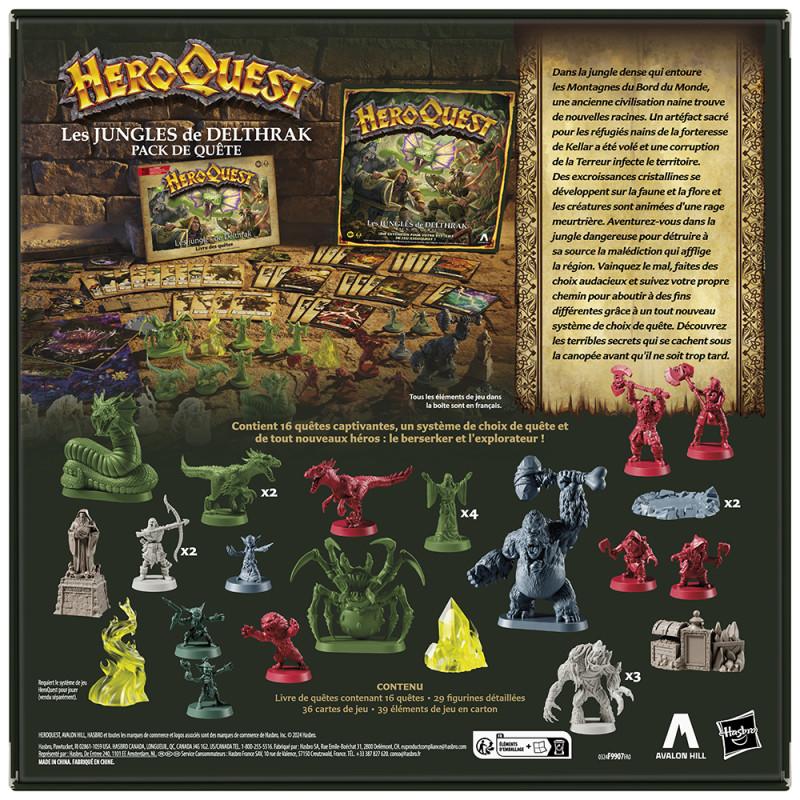 HEROQUEST - Extension : Jungles of Delthrak (French Version)