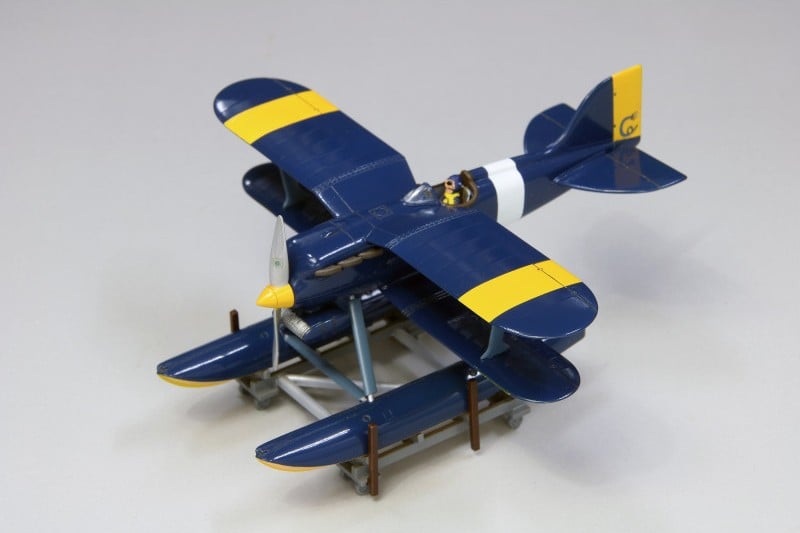 PORCO ROSSO - R3C-0 Hydravion - Model Kit to paint 1/72