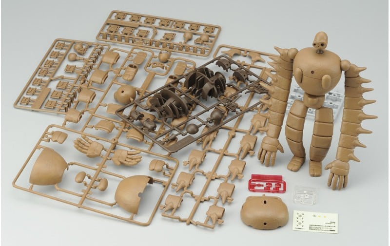CASTLE IN THE SKY - Robot Soldier (Combat) - Model Kit to paint 1/20