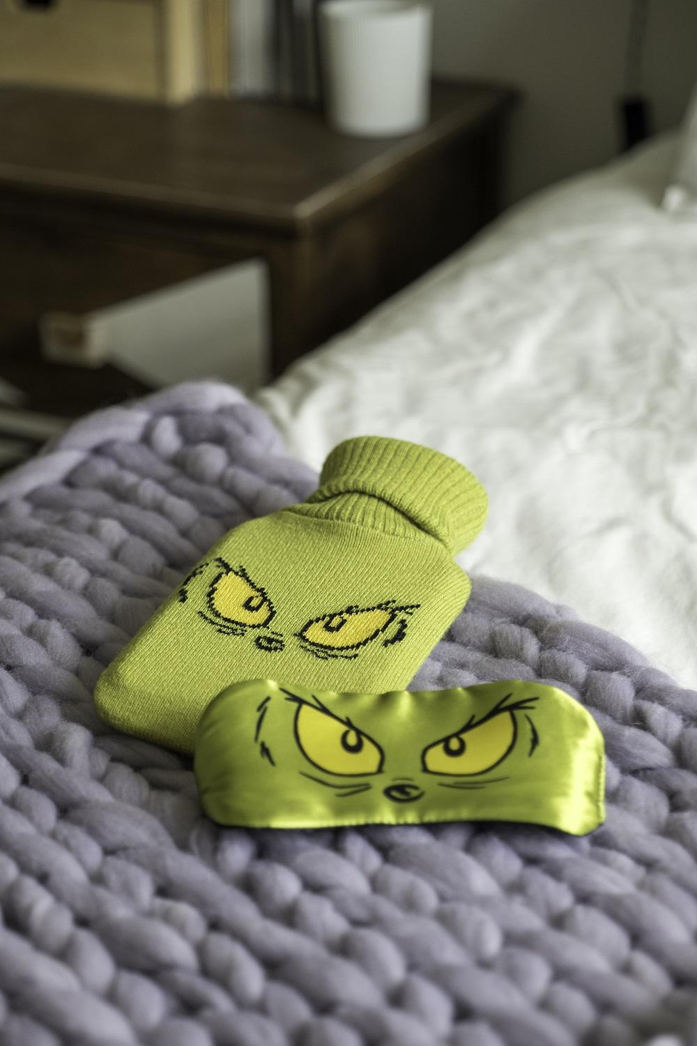 GRINCH - Gift Box - Hot Water Bottle + Sleep Mask