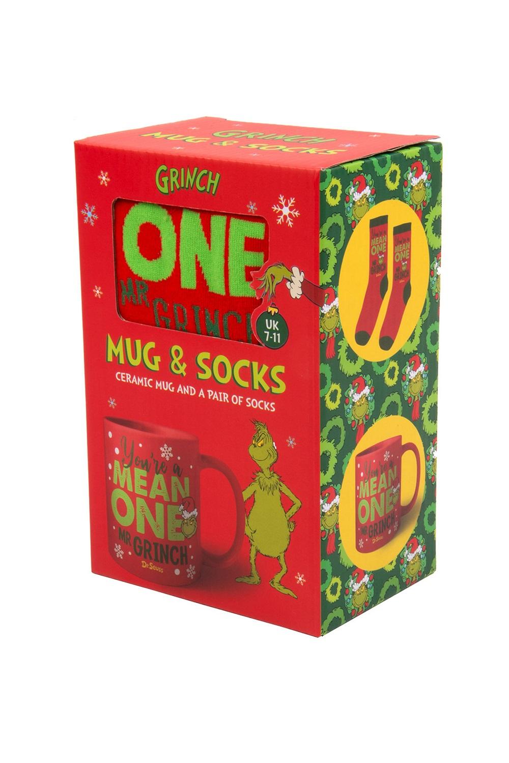 GRINCH - Gift Box - Mug 460 ml + Pair of Socks