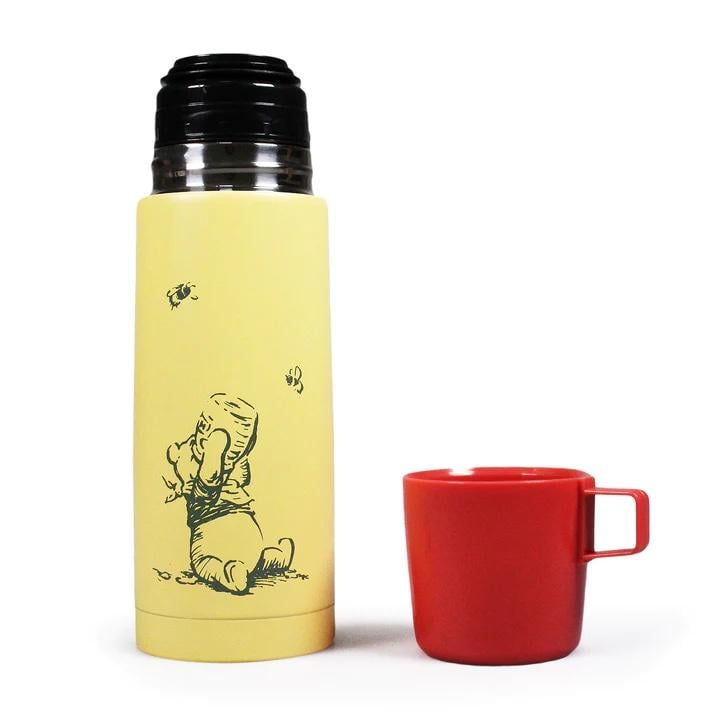 DISNEY - Winnie The Pooh - Metal Thermal Flask 350ml