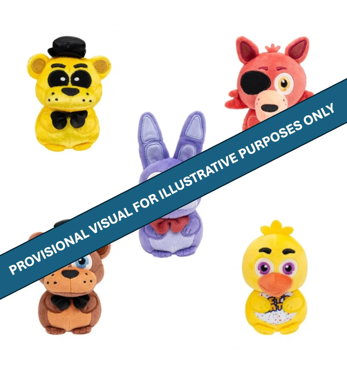 Five Night At Freddy - Mini-Plush 10cm (Assortment 12)