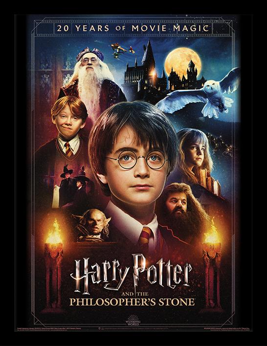 HARRY POTTER - 20 Years Of Movie Magic - Framed Print 30x40cm