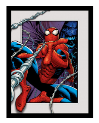 SPIDER-MAN - Swinging - Collector Print 30x40cm