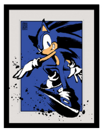 SONIC - Splatter - Collector Print 30x40cm