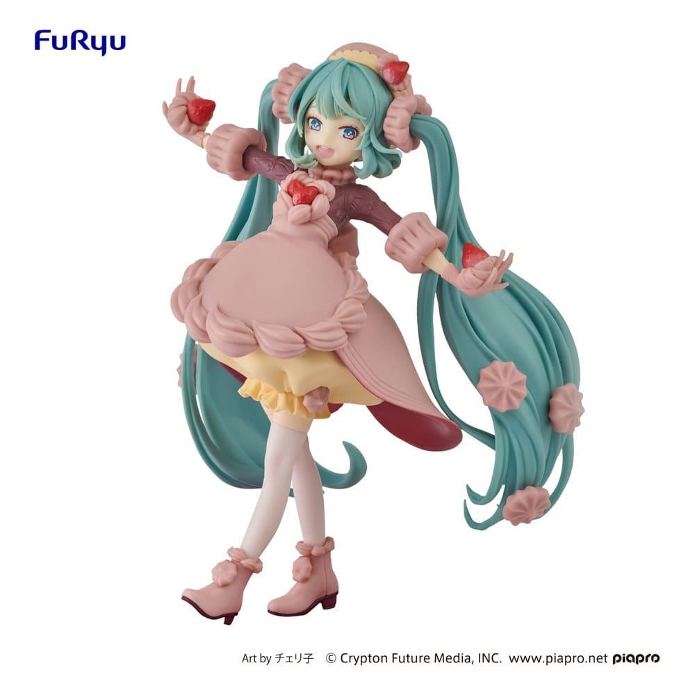 HATSUNE MIKU - Strawberry Chocolate Short - Statue SweetSweets 17cm