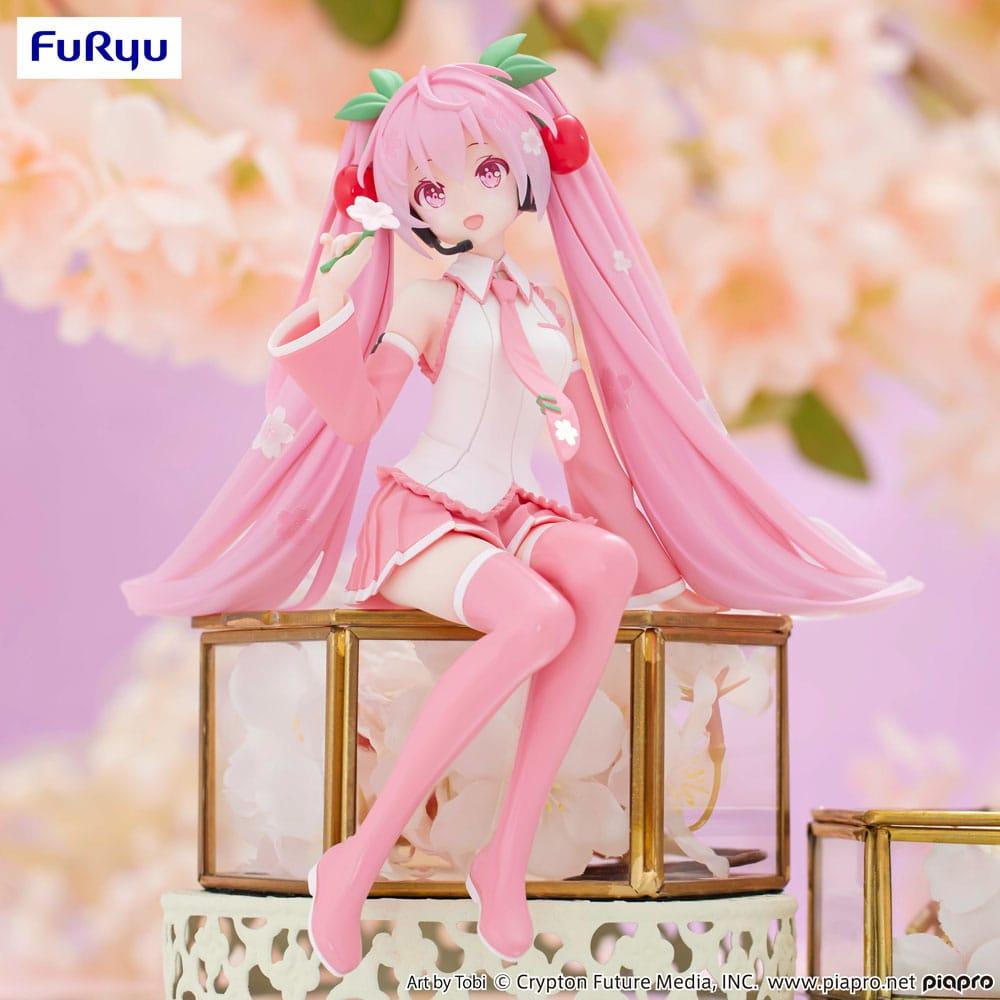 HATSUNE MIKU - Sakura Miku 2024 - Statue Noodle Stopper 15cm