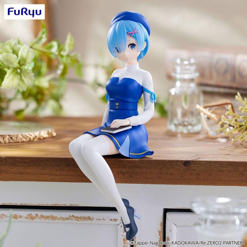 RE ZERO - Rem "Book Girl" - Statue Noodle Stopper 15cm