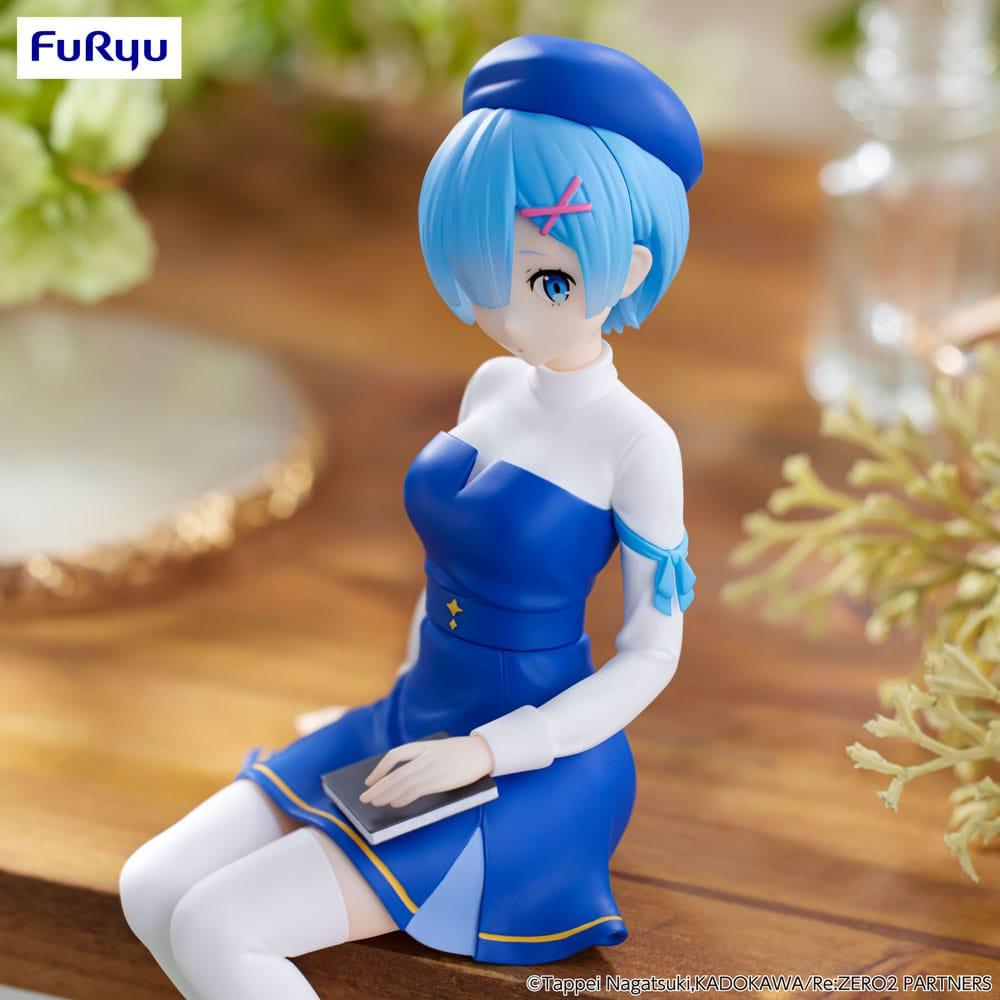 RE ZERO - Rem "Book Girl" - Statue Noodle Stopper 15cm