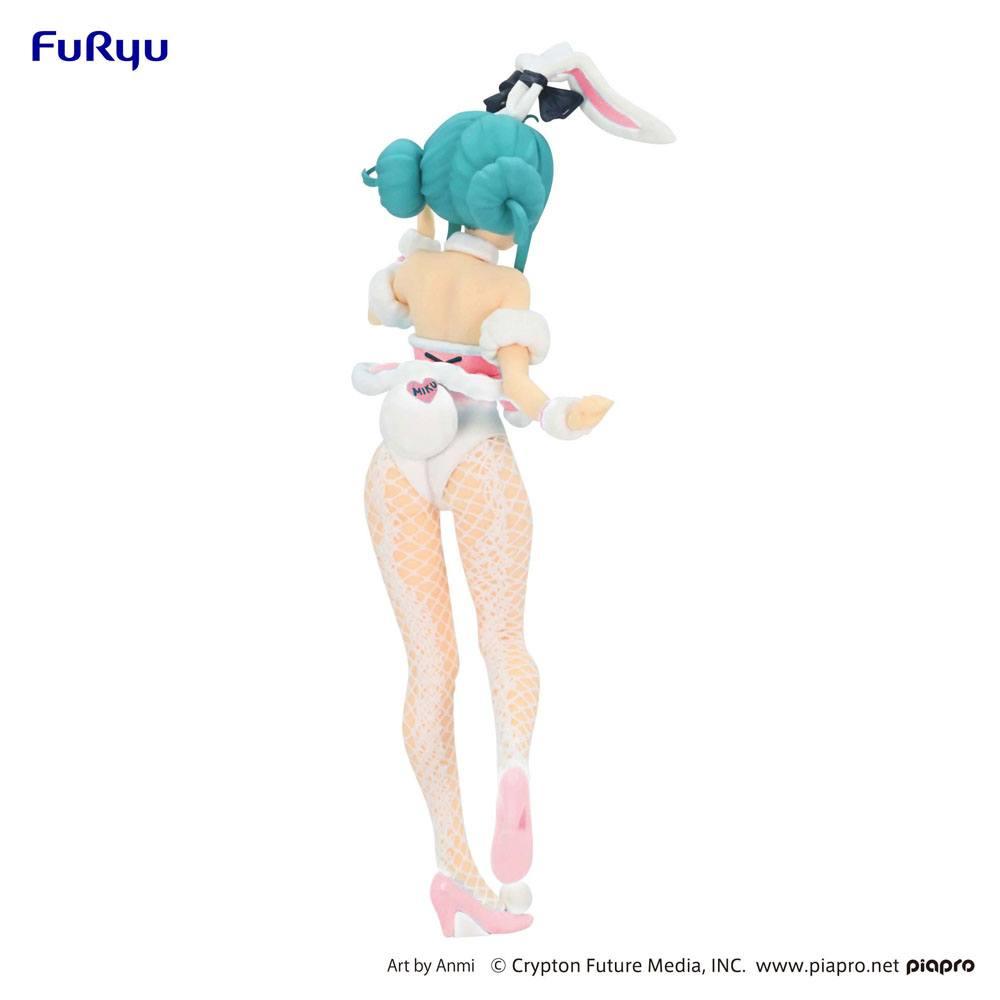 HATSUNE MIKU - White Rabbit Baby Pink - Statue PVC BiCute Bunnies 28cm