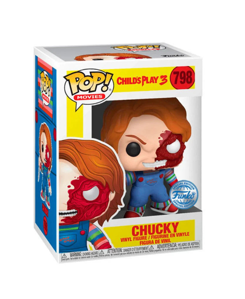 CHUCKY - POP Movies N° 798 - Chucky Half (BD)
