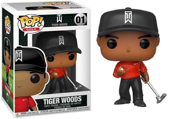 GOLF - POP N° 01 - Tiger Woods (Red Shirt)