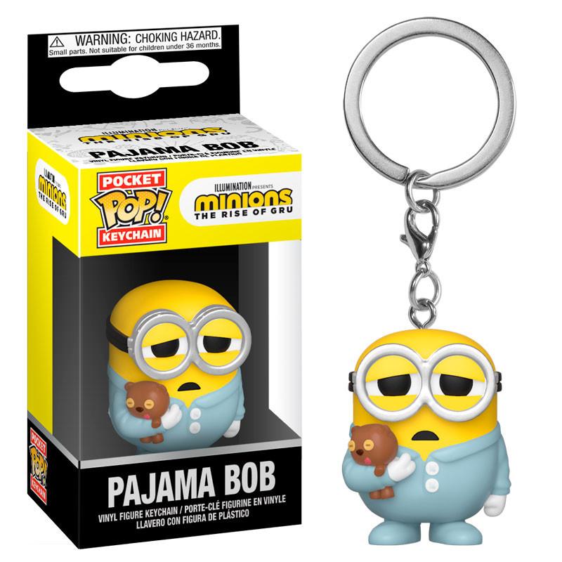 MINIONS 2 - Pocket Pop Keychain - Pajama Bob