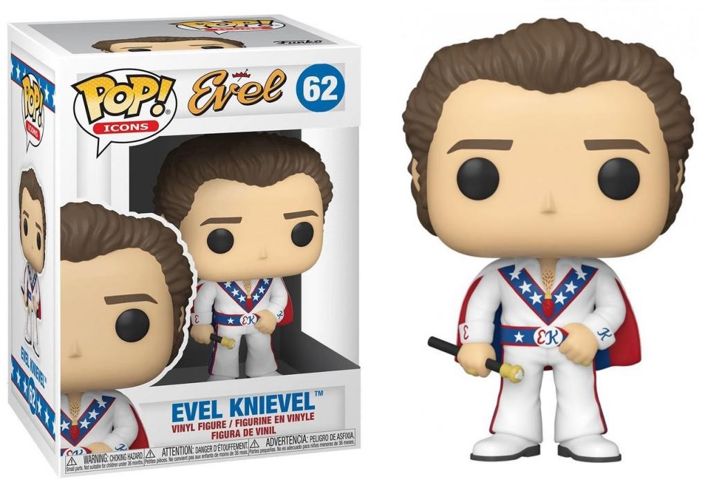 EVEL KNIEVEL - POP N° 62 - Evel Knievel w/ Cape