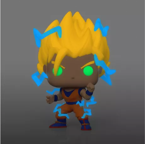 DRAGON BALL Z - POP Animation N° 865 - SS2 Goku avec Chase (GITD)