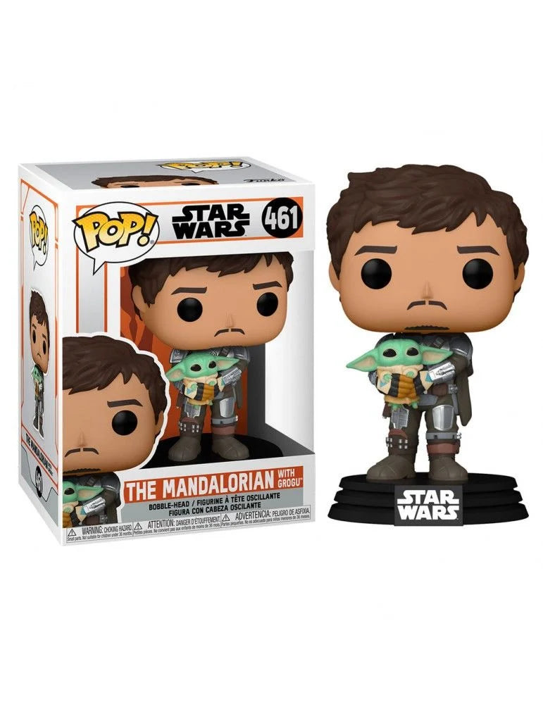 THE MANDALORIAN - POP N° 461 - Mando Holding Child