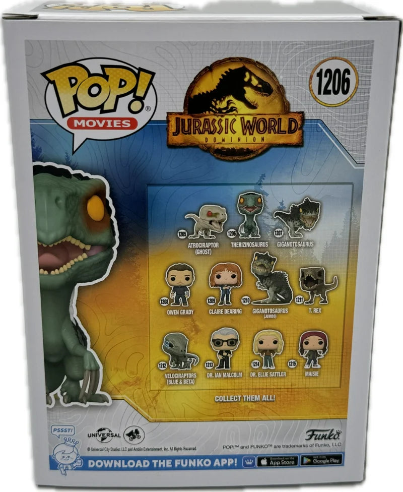 JURASSIC WORLD DOMINION - POP N° 1206 - Therizinosaurus