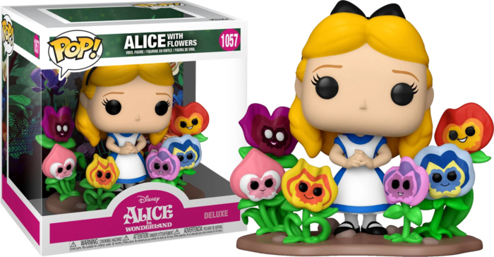 ALICE 70TH - POP Deluxe N° 1057 - Alice W/Flowers