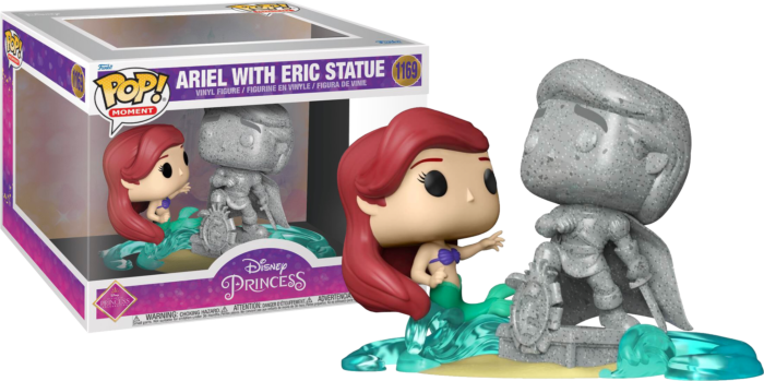 LA PETITE SIRENE - POP Moments N° 1169 - Ariel avec Statue Eric S.E.
