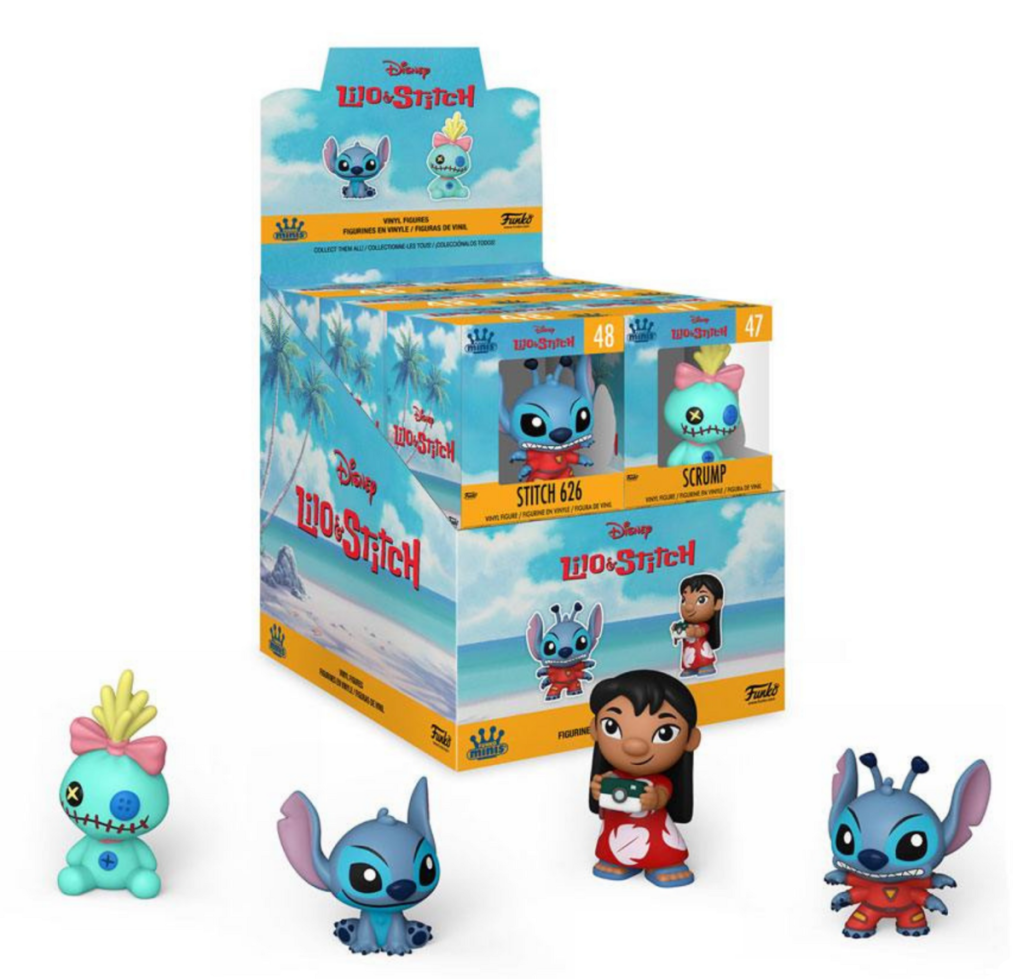 DISNEY - Lilo & Stitch - Vinyl Figures (BOX 12 Figurines)