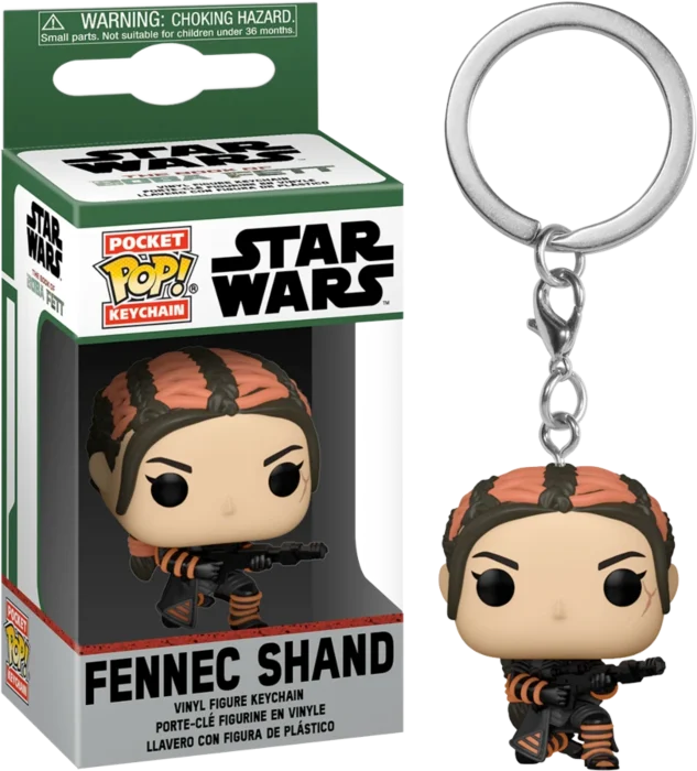 STAR WARS - Pocket Pop Keychains - Book of Boba Fett - Fennec Shand