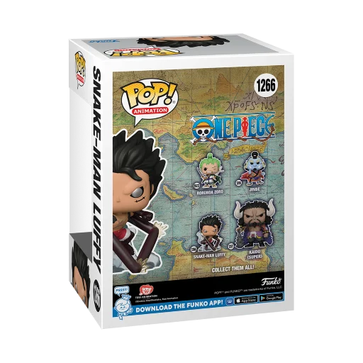 ONE PIECE - POP Animation N° 1266 - Snake-Man Luffy