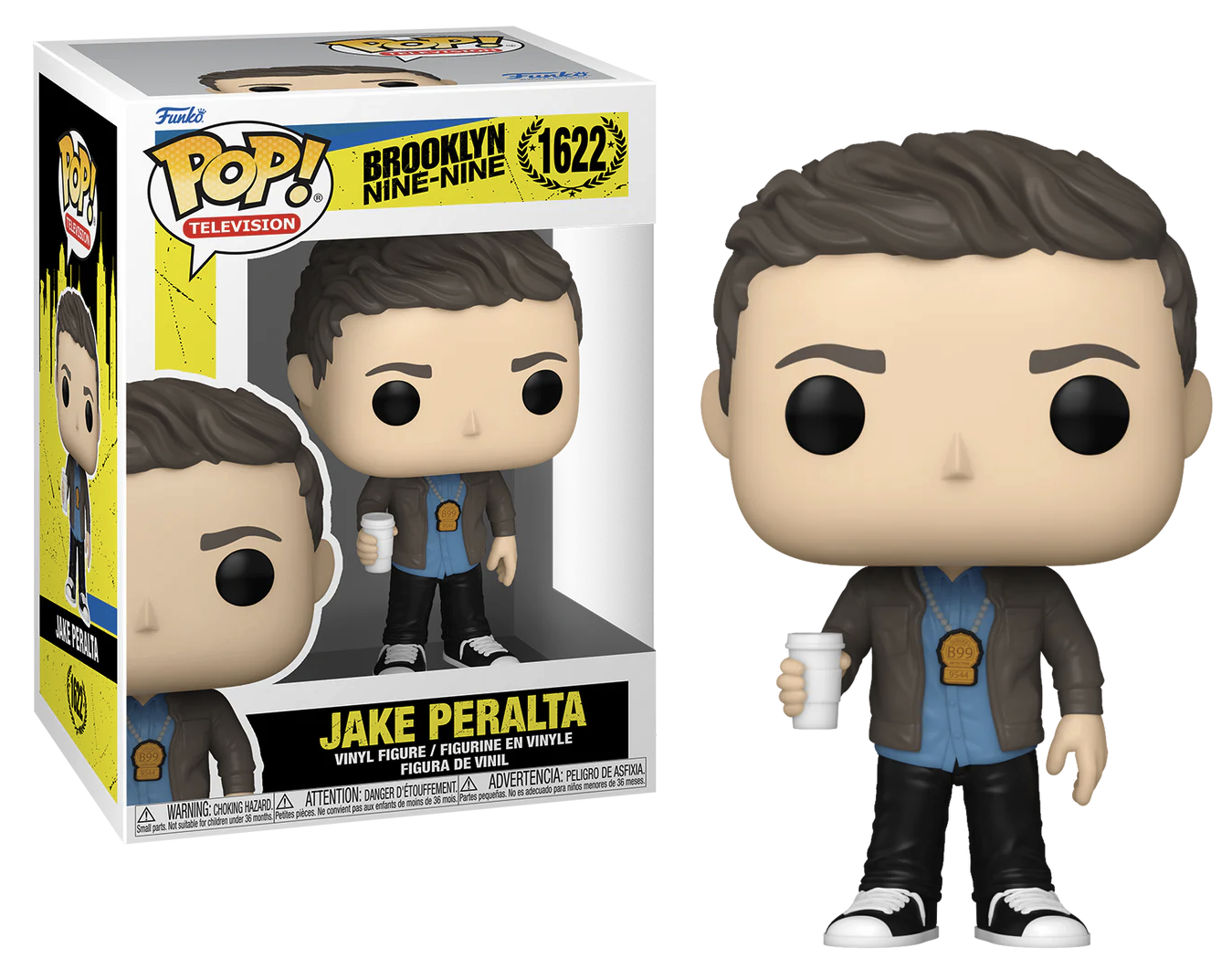 BROOKLYN NINE NINE - POP TV N° 1622 - Jake avec Café