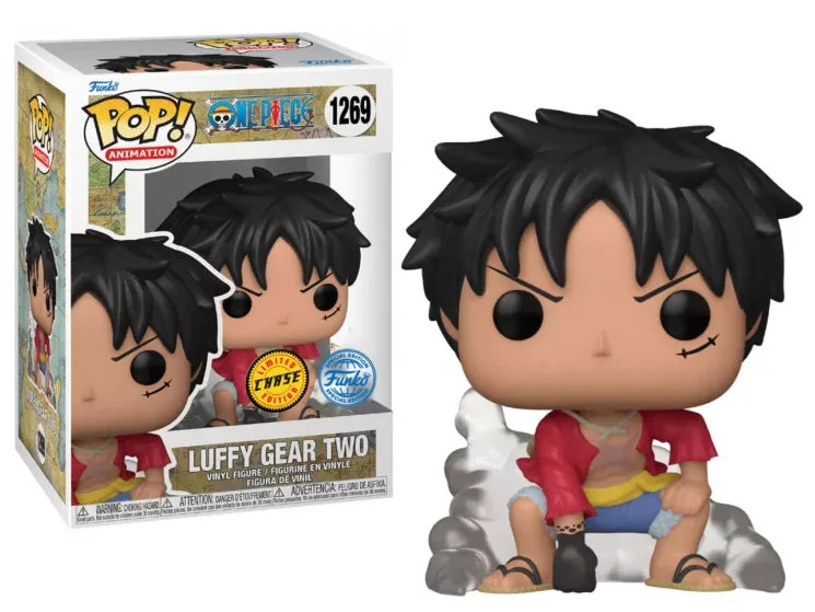 ONE PIECE - POP Animation N° 1269 - Luffy Gear Two With Chase