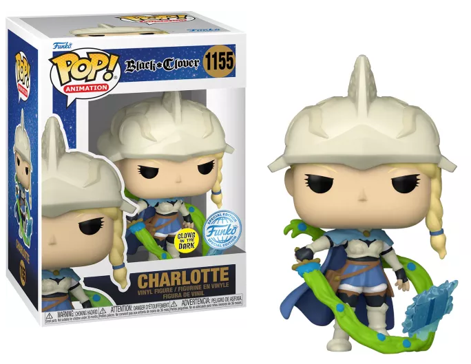 BLACK CLOVER - POP Animation N° 1155 - Charlotte with Chase (GITD)