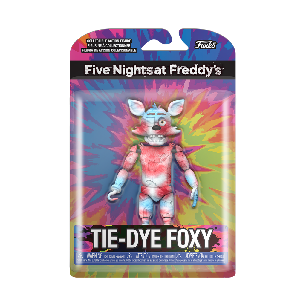 FNAF - TieDye Foxy - Action Figure POP 12.5cm