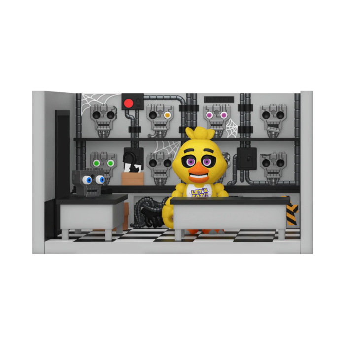 FNAF - Storage Room w/ Chica - Snap Playset Funko