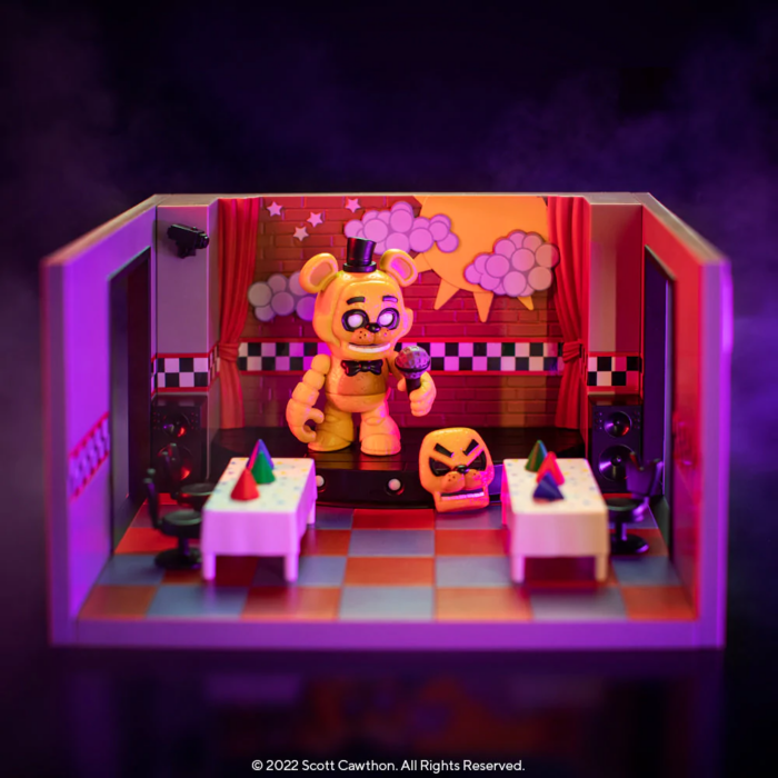 FNAF - Stage w/ Freddy (GD) - Snap Playset Funko