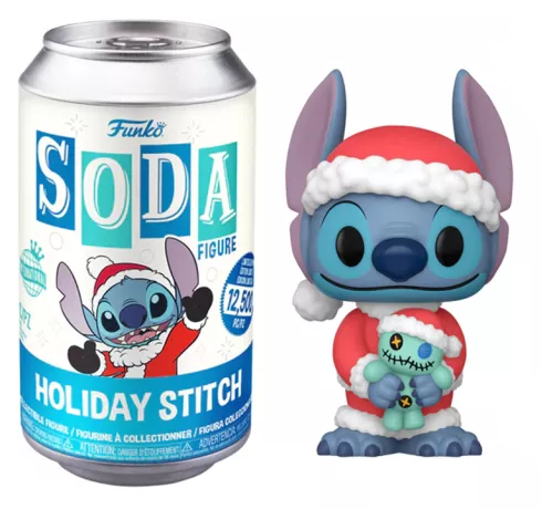 LILO AND STITCH - POP Soda - Holiday Stitch with Chase