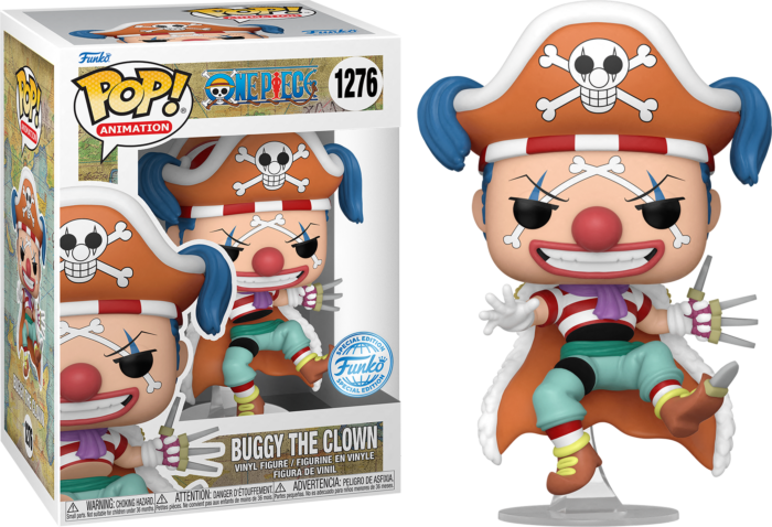 ONE PIECE - POP Animation N° 1276 - Buggy The Clown