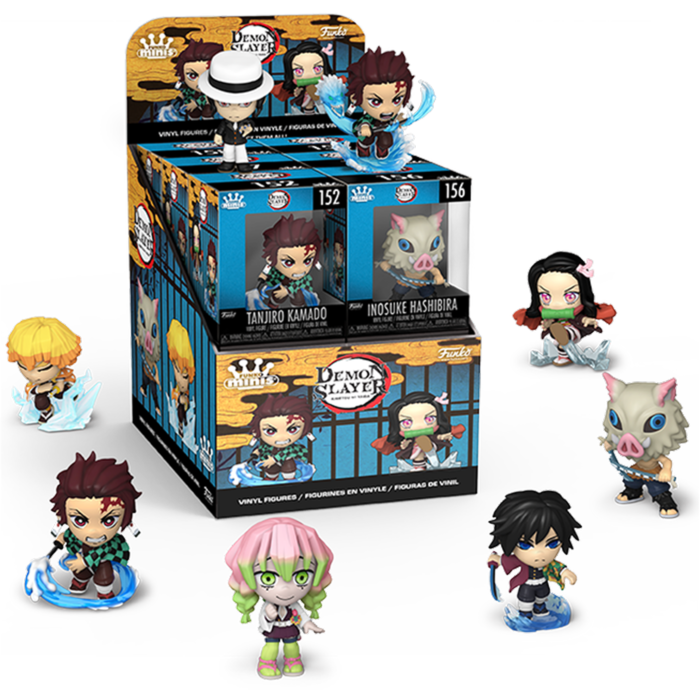 DEMON SLAYER - Season 1 - Vinyl Figures (BOX 12 Figurines)