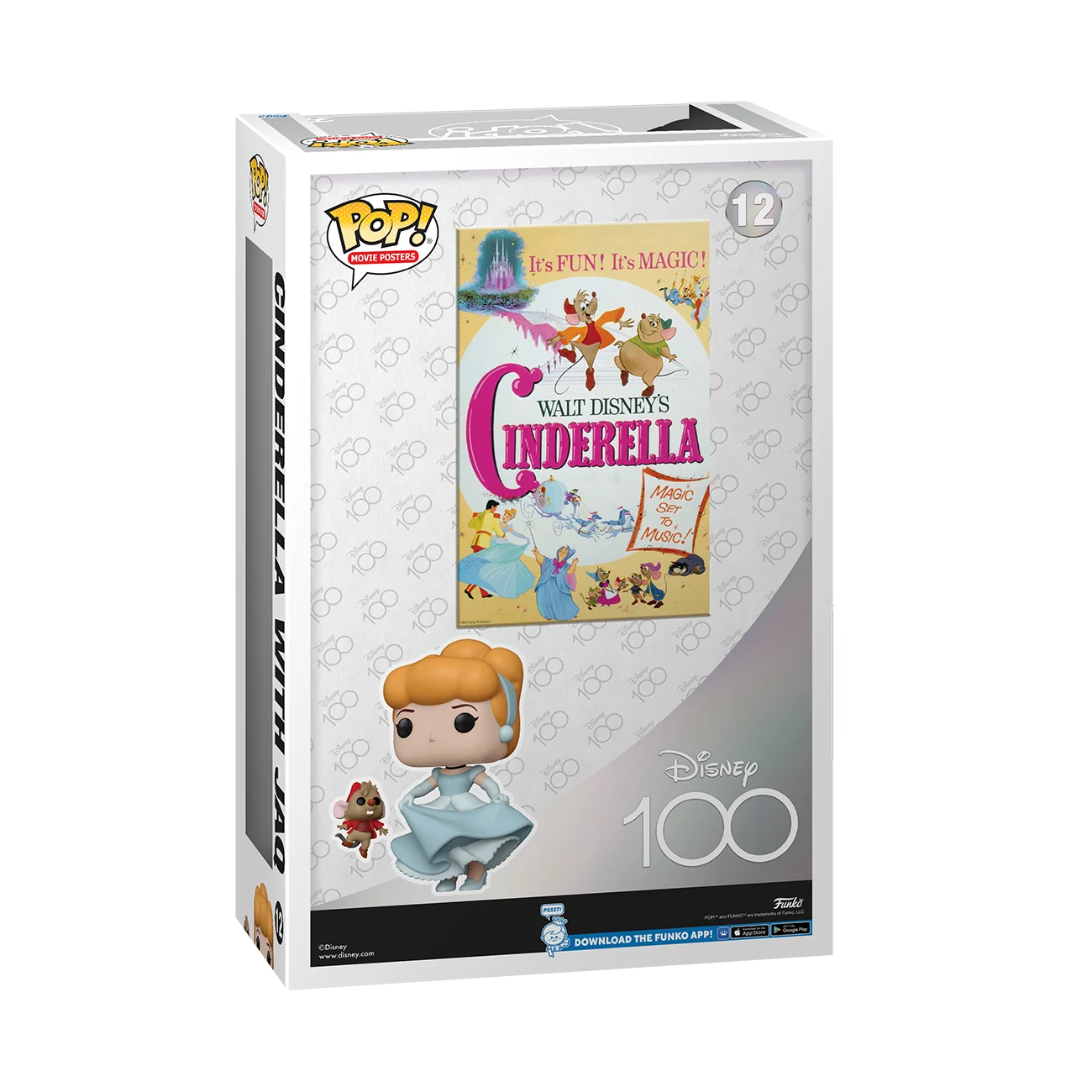 DISNEY - POP Movies Poster N° 12 - Cinderella