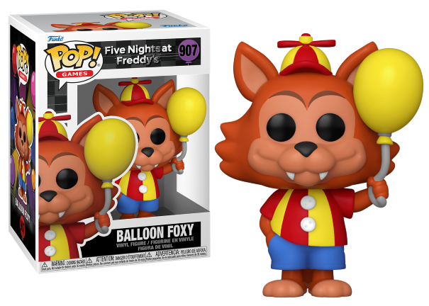 FNAF SECURITY BREACH - POP Games N° 907 - Balloon Foxy