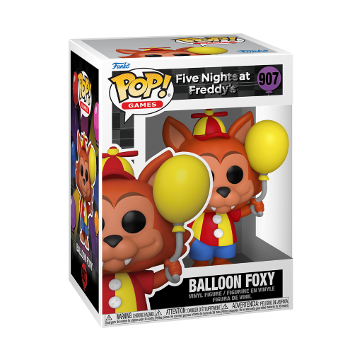 FNAF SECURITY BREACH - POP Games N° 907 - Balloon Foxy