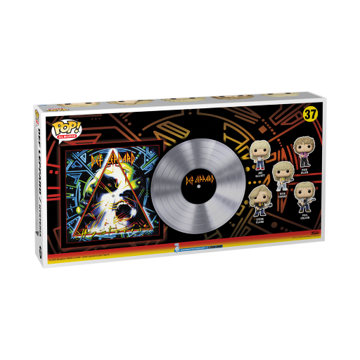 ALBUMS DLX - POP N° 37- Def Leppard - Hysteria