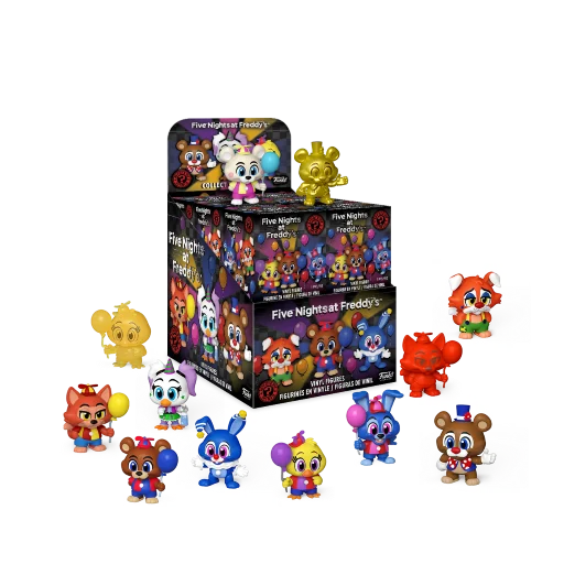 FNAF SECURITY BREACH S2 - Mystery Minis (BOX 12 Figurines)