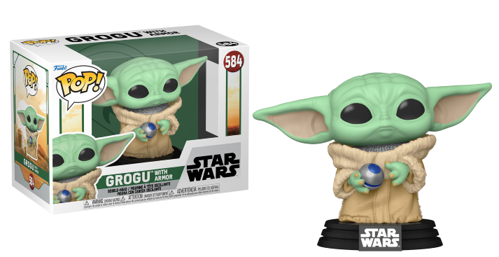 BOOK OF BOBA FETT - POP N° 584 - Grogu w/ armor