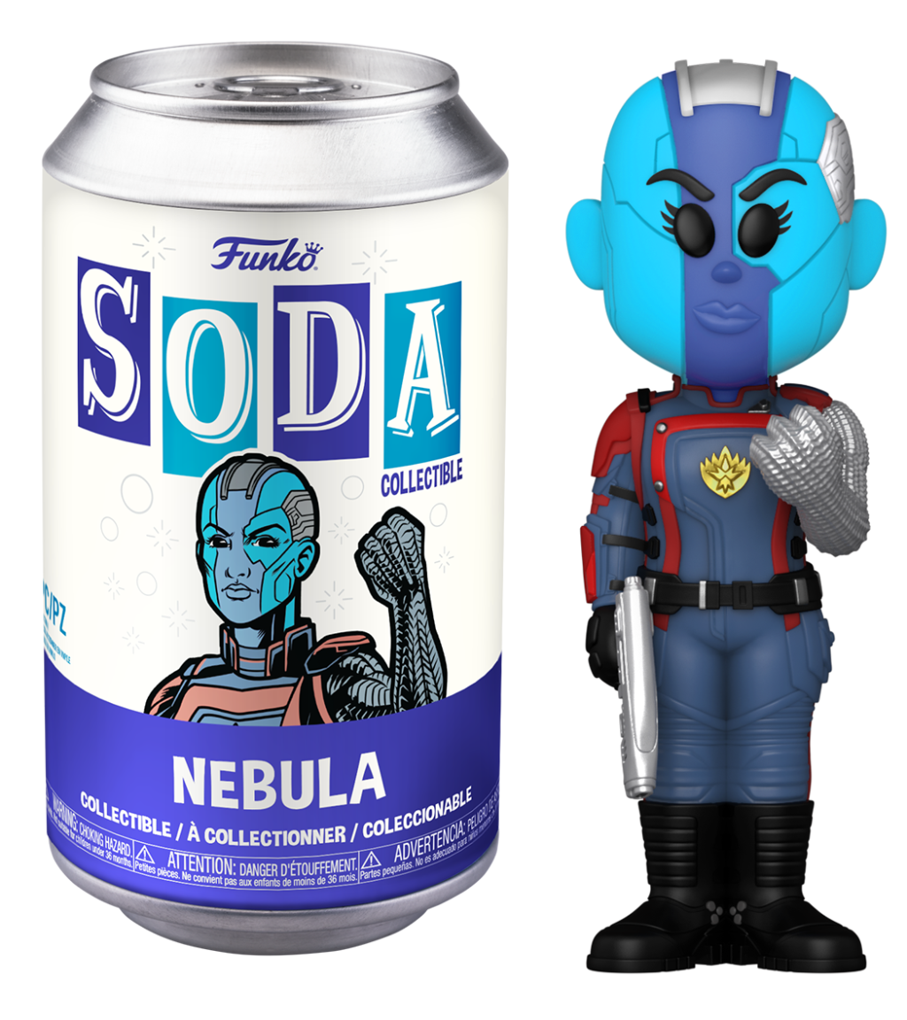 GUARDIANS OF THE GALAXY 3 - POP Soda - Nebula with Chase (M)