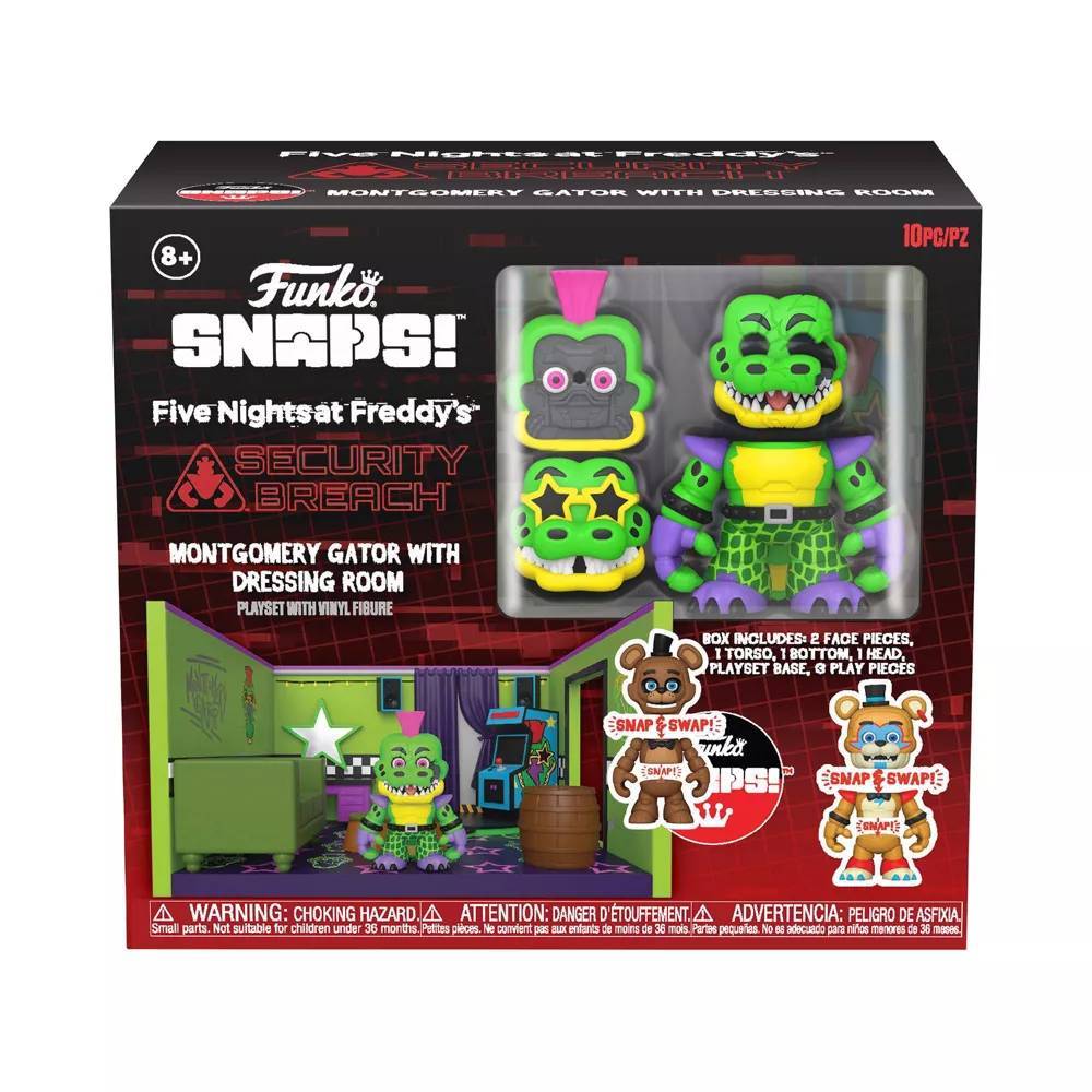 FNAF - Gator's Room - Snap Playset Funko